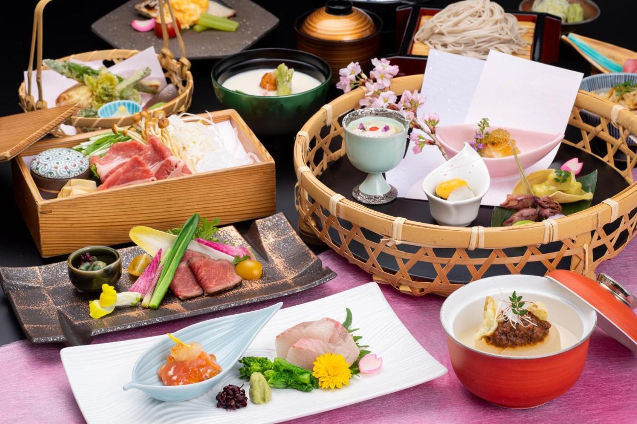 Saneikaku Hotell Matsumoto Exteriör bild