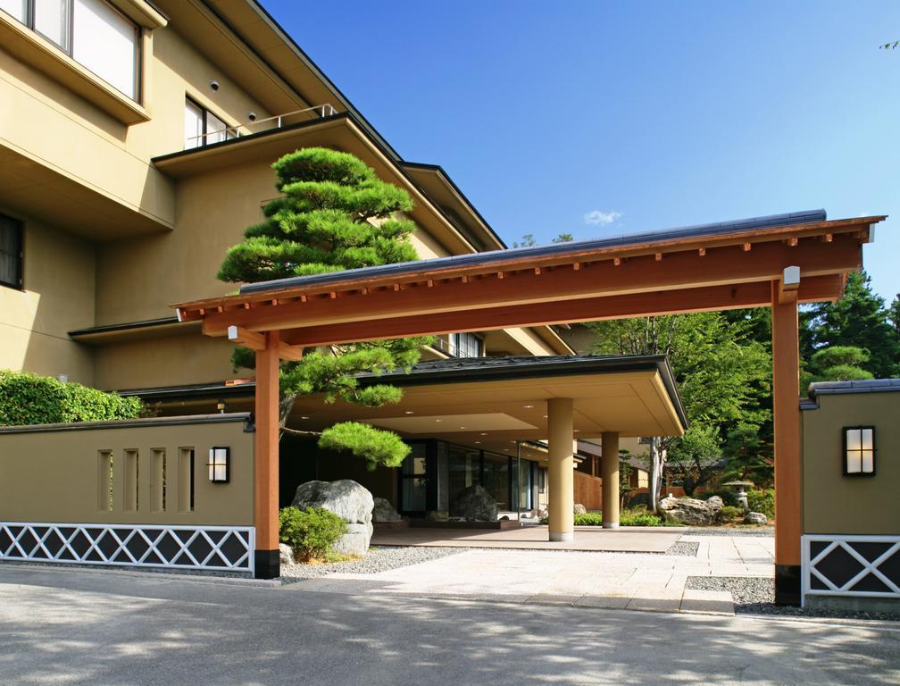 Saneikaku Hotell Matsumoto Exteriör bild